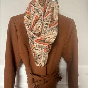 Lavello Colorful Zigzag Patterned infinity  Scarf